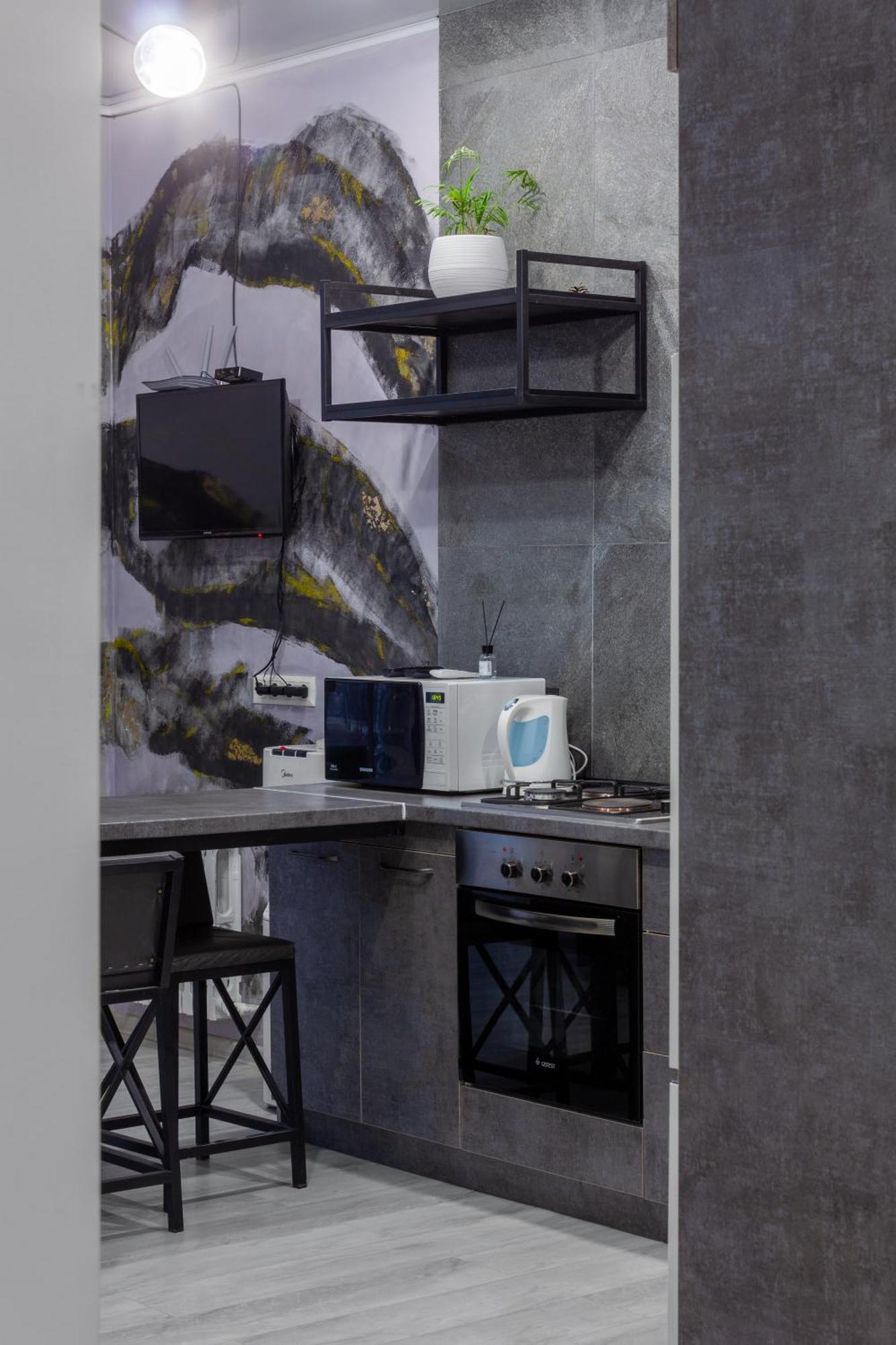 9Th And 6Th Floor Stylish Apartments With Mountainvista 比什凯克 外观 照片